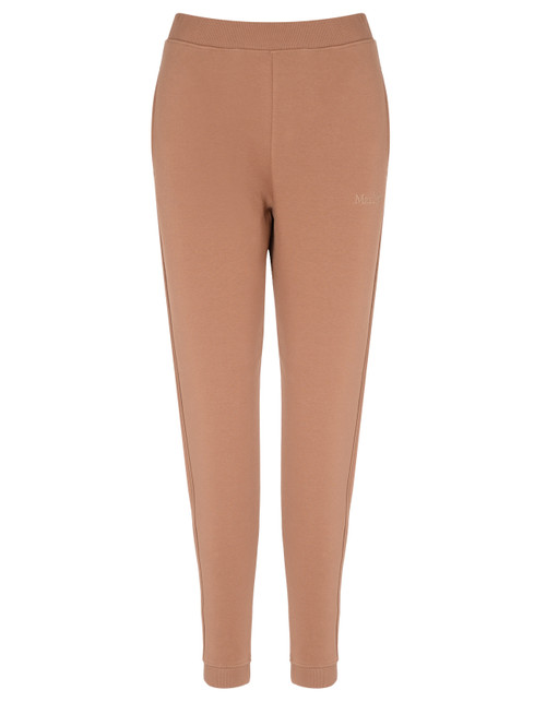 Pantalon en peluche 'S Max Mara en couleur noisette