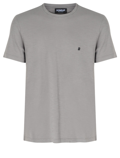 T-shirt Regular Dondup in jersey grigio