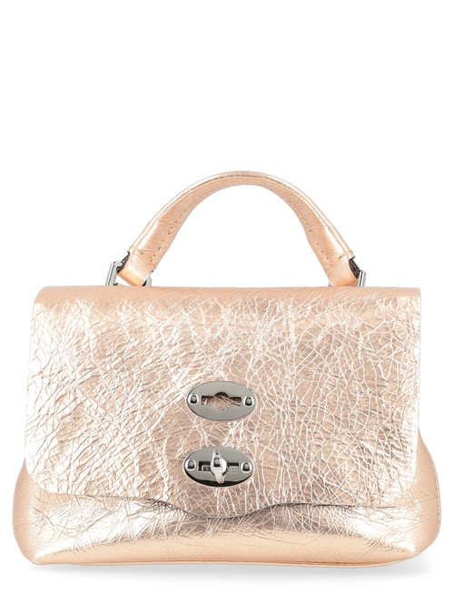 Bolso Zanellato Postina Cortina Baby en oro rosa