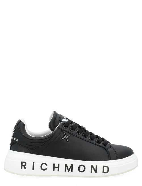 Sneaker Richmond 22204 in pelle nera