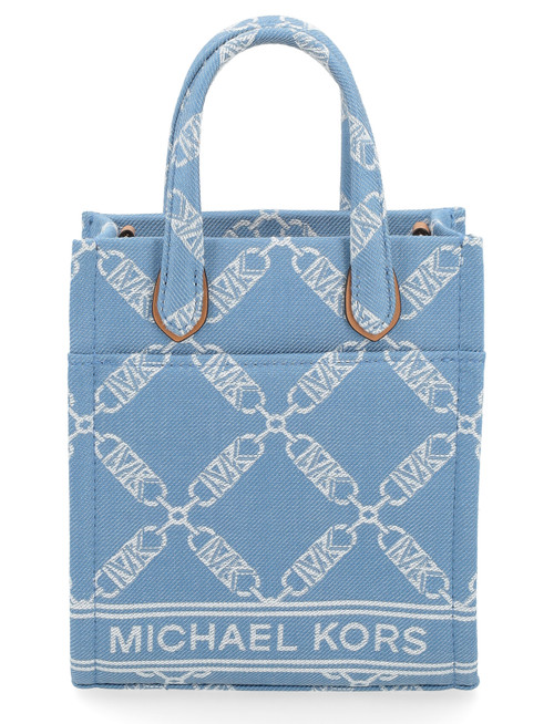 Michael Kors Tote Tasche aus Denim-Jacquard