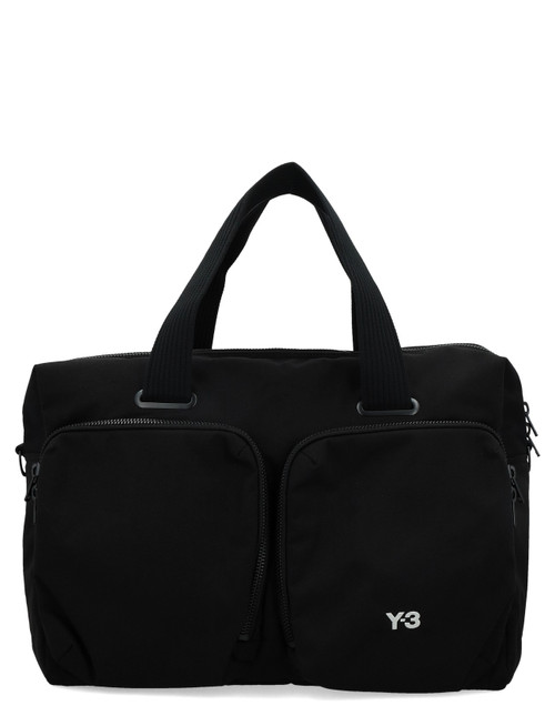 Duffel bag Y-3 fabric color black