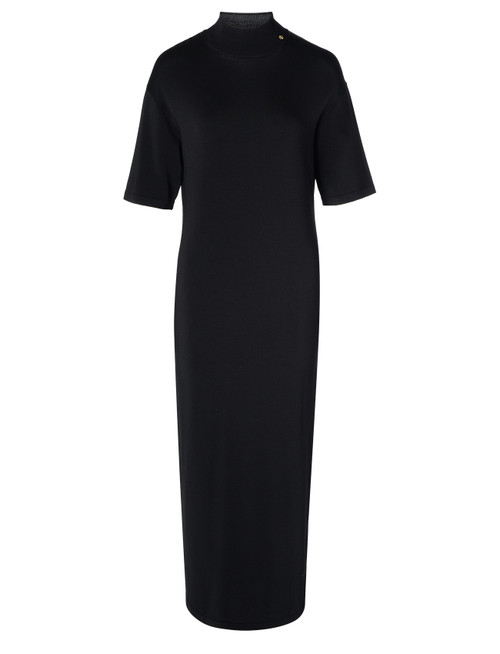 Robe Anine Bing Claudia en jersey noir