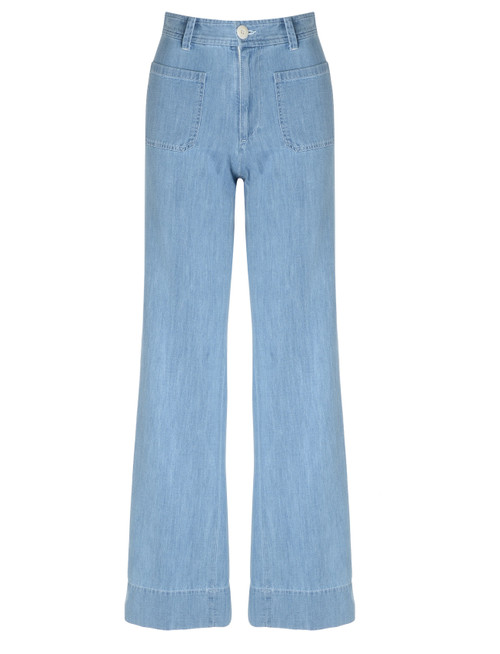 Jeans leggero A.P.C. Emilie in denim azzurro