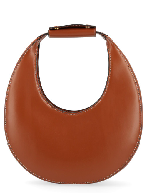 Leather-colored Staud Moon shoulder bag