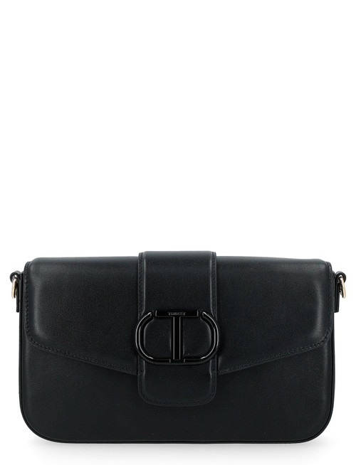 Bag Twinset Amie in black leather