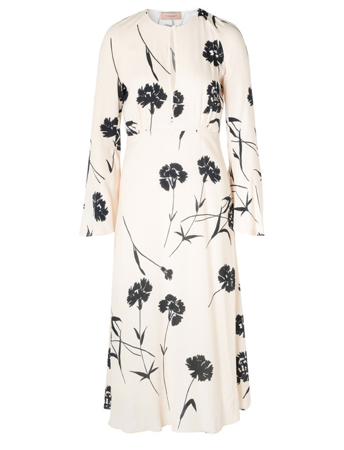 Robe longue Twinset avec motif floral