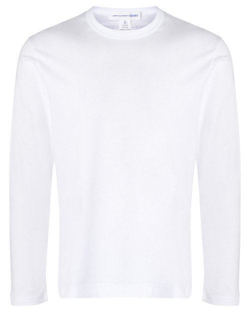 Camiseta Comme des Garçons Shirt en algodón blanco