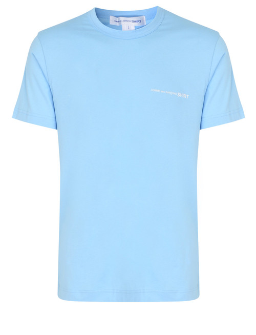 T-shirt Comme des Garçons Shirt azzurra