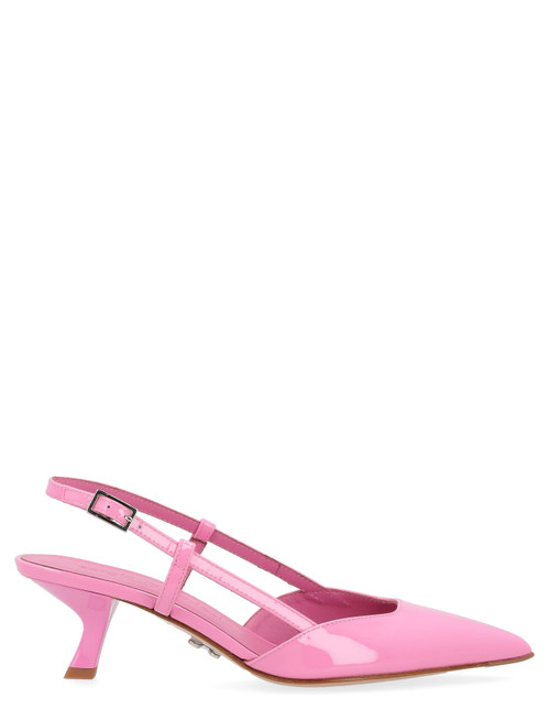 Sergio Levantesi Slingback Coral en cuir verni rose