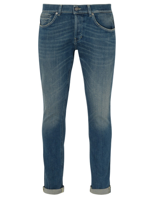 Dondup Skinny Jeans George aus blauem Stretch-Denim