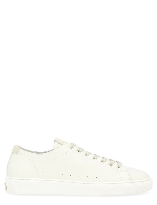 Sneaker Woolrich Cloud Court in white leather