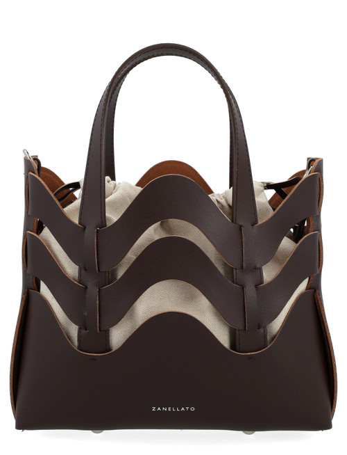 Borsa Zanellato Dune in pelle marrone