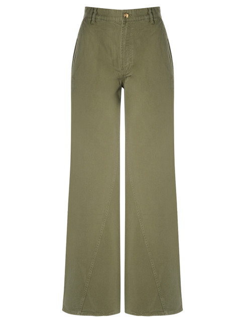 Pantalon Anine Bing Briley vert militaire