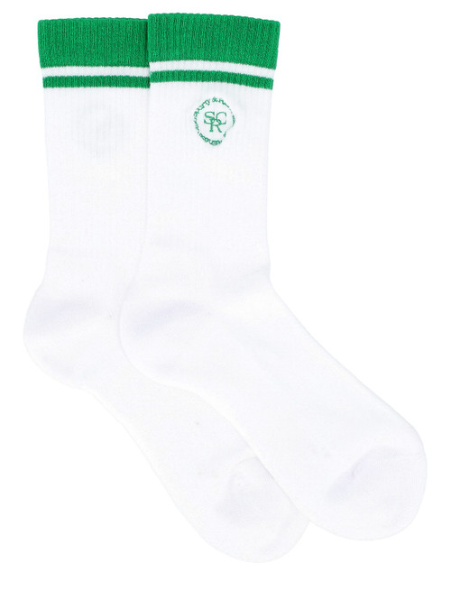 Socks Sporty & Rich SRHWC Embroidered white