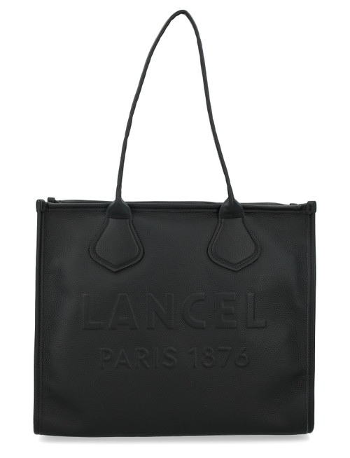 Lancel Jour L Tote Bag aus schwarzem Leder