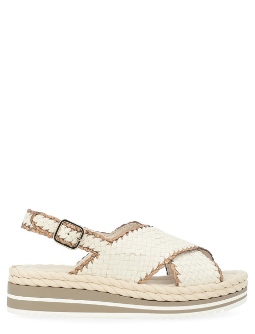 ivory bronze milan sandal 1