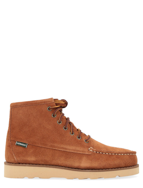 Scarponcino Sebago Tala Mid in suede color cammello