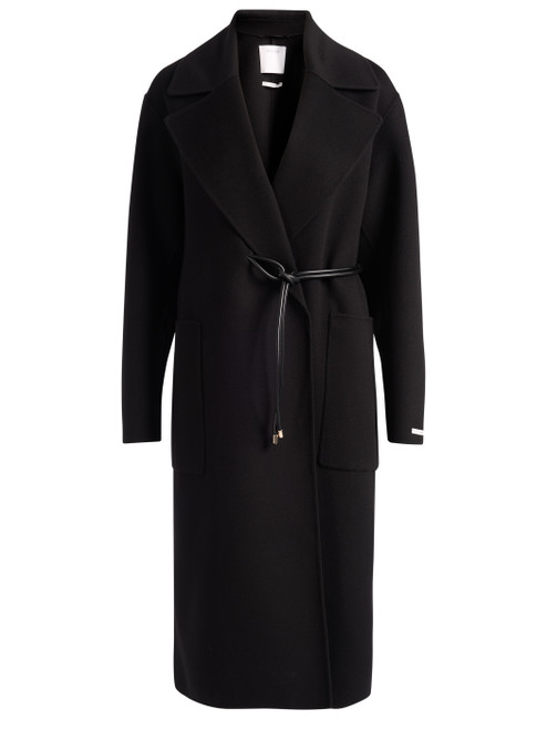 Sportmax Black Wool Coat | H-Brands