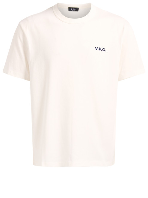 T-shirt A.P.C. Boxy Petit in cotone biologico bianco