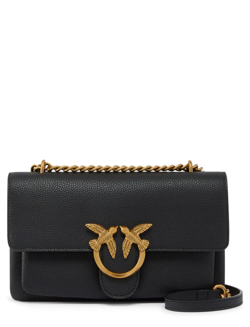 Pinko Love Bag in black leather | H-Brands