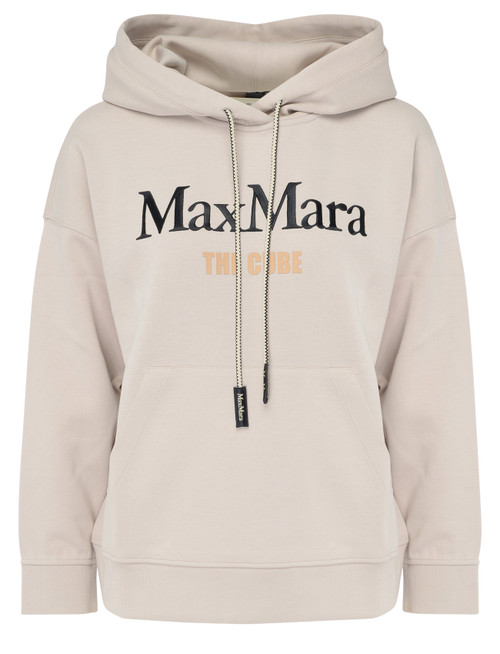 Max Mara - Max Mara cube スウェットパーカー　S S Max Mara Sweatshirt in Beige Jersey | H-Brands