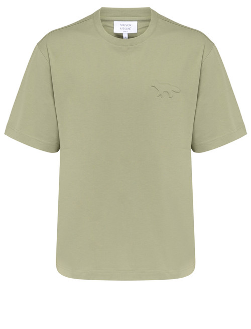 Maison Kitsuné oversized green Maison Kitsuné T-shirt | H-Brands