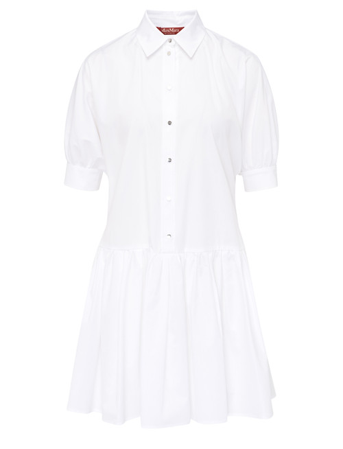 【送料&関税込】Max Mara Studio Strano Dress Max Mara Studio Strange dress in white linen | H-Brands