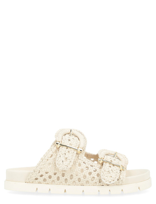 サンダル・ミュール PONS QUINTANA SS25 Sandals (9760 000SALINAS) MILAN WET SALINAS PLATFORM SANDAL