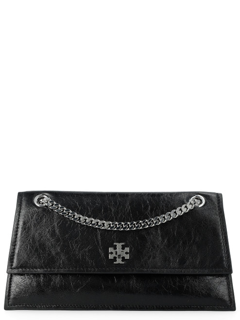 Borsa Tory Burch Kira media in nappa nera Borsa Tory Burch Kira media in nappa nera