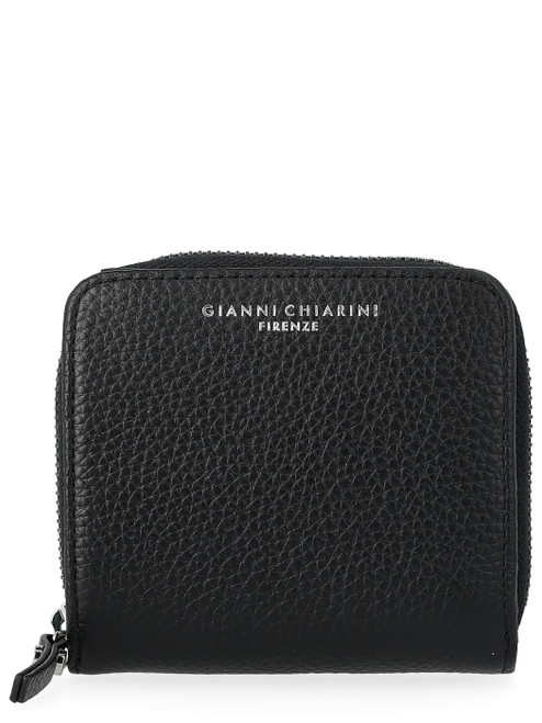 Carteras Cartera Gianni Chiarini de piel granulada negra