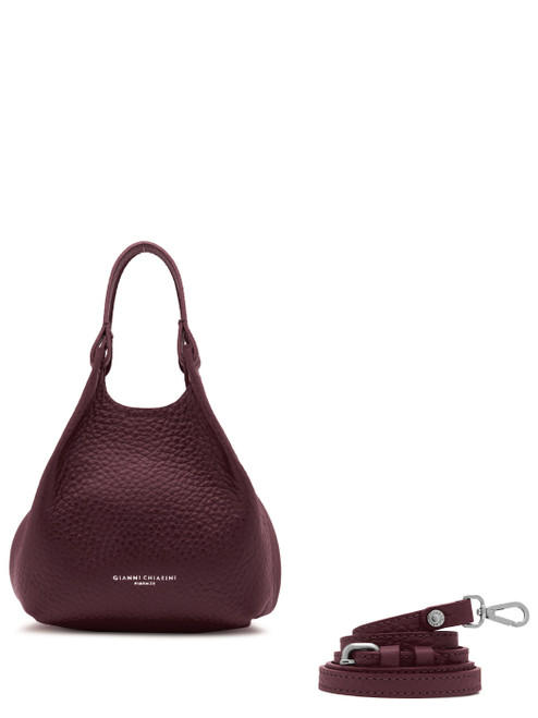 Gianni Chiarini Dua Mini bolso de cuero rojo
