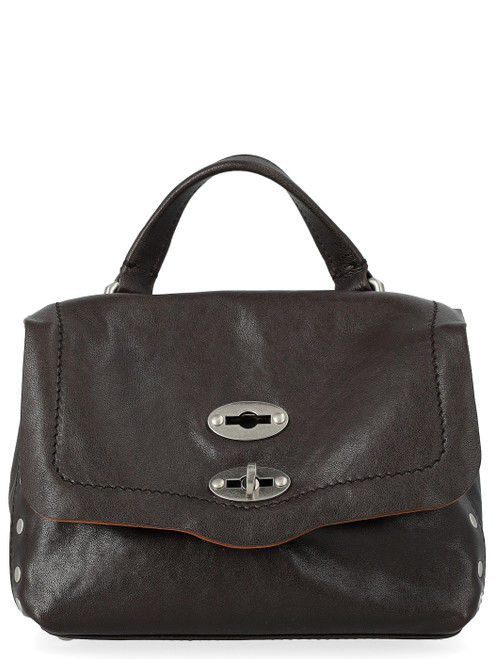 Bolso Zanellato Tabacco Baby Piel Lisa Marrón Bolso Zanellato Tabacco Baby Piel Lisa Marrón