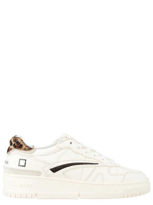 Sneaker D.A.T.E. Torneo Pure Pop in pelle bianca Sneaker D.A.T.E. Torneo Pure Pop in pelle bianca
