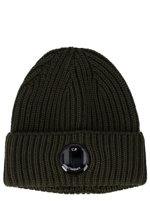 Gorro de lana verde C.P. Company