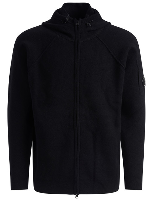 Felpa C.P. Company in Lambswool GRS nera Felpa C.P. Company in Lambswool GRS nera