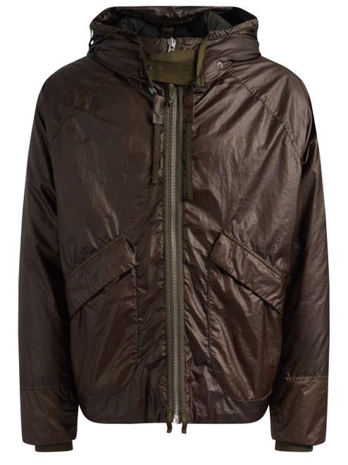 Piumino C.P. Company Goggle in opal marrone  Piumino C.P. Company Goggle in opal marrone