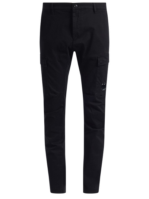 Pantalone cargo C.P. Company  in cotone nero Pantalone cargo C.P. Company  in cotone nero