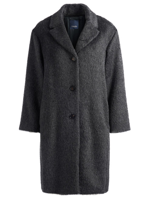 Abrigo Max Mara Agave 'S de alpaca y lana gris Abrigo Max Mara Agave 'S de alpaca y lana gris