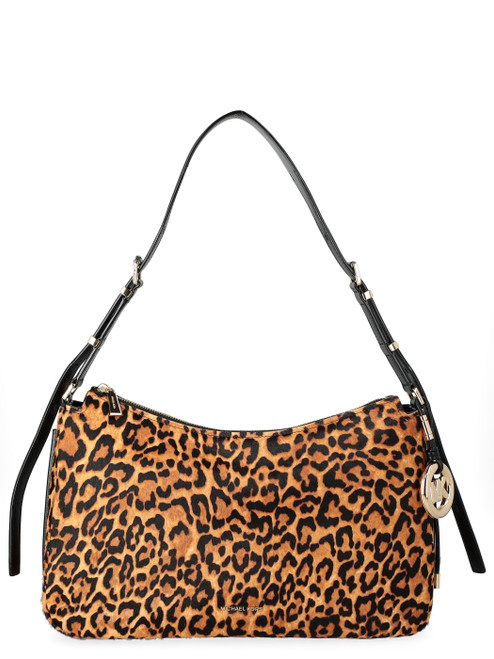 Borsa Michael Kors Nolita media in pelle effetto cavallino leopardata Borsa Michael Kors Nolita media in pelle effetto cavallino leopardata