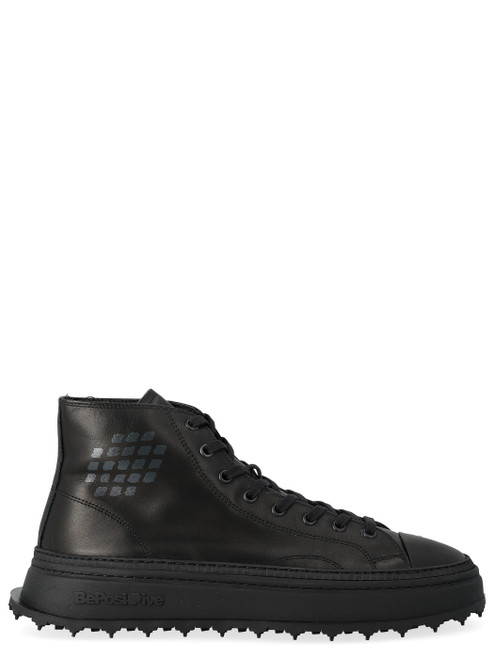 Sneaker BePositive Cuprace Star in pelle nera Sneaker BePositive Cuprace Star in pelle nera