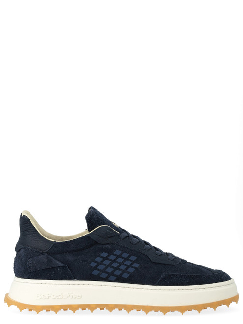 Sneaker BePositive Cuprace Wing in suede blu navy Sneaker BePositive Cuprace Wing in suede blu navy