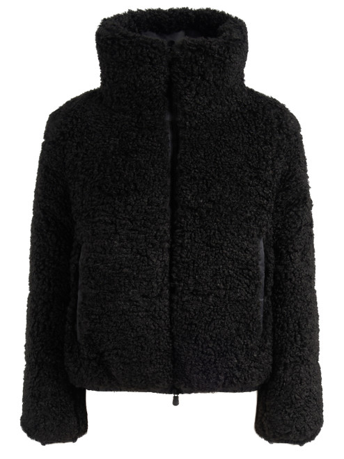 Chaqueta de plumas Save The Duck Kennie en shearling negro 