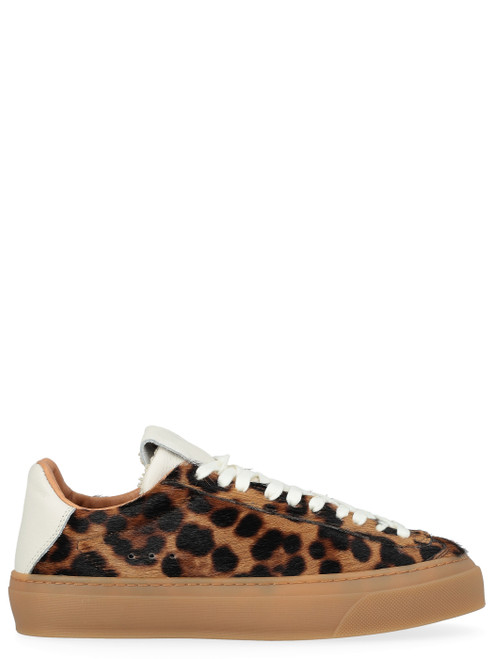 Sneaker Aqua Alta Doge in cavallino animalier marrone Sneaker Aqua Alta Doge in cavallino animalier marrone