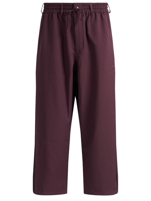 Pantalone Adidas Y-3 in tessuto rosso Pantalone Adidas Y-3 in tessuto rosso