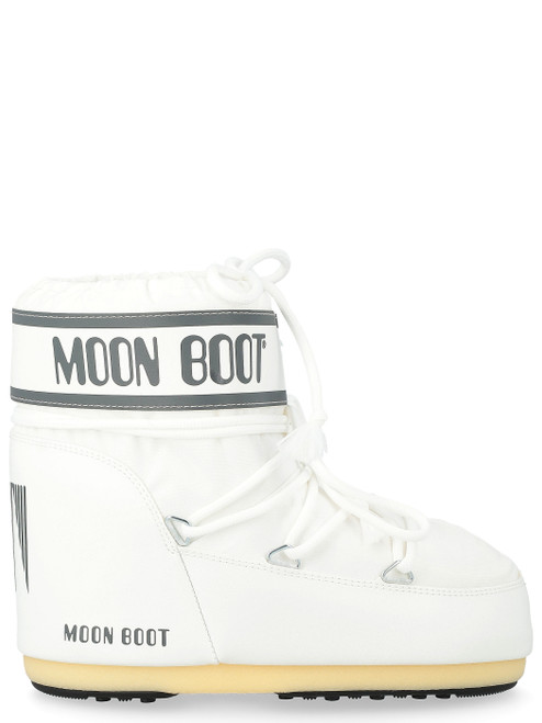 Stivaletto Moon Boot Icon Low in nylon bianco mono
