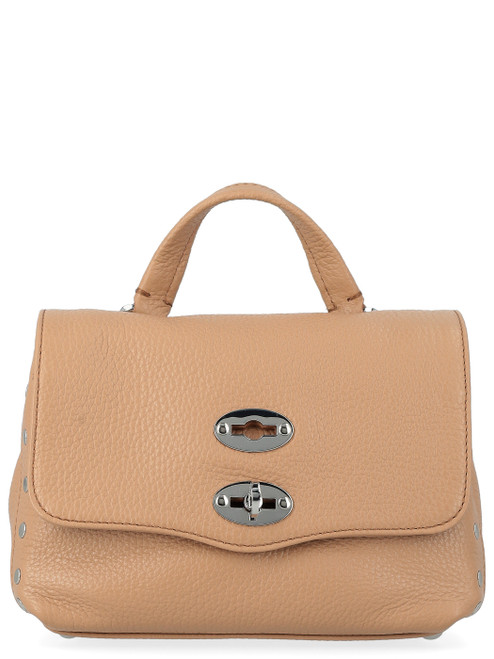 Borsa Zanellato Postina Daily Baby in pelle martellata beige