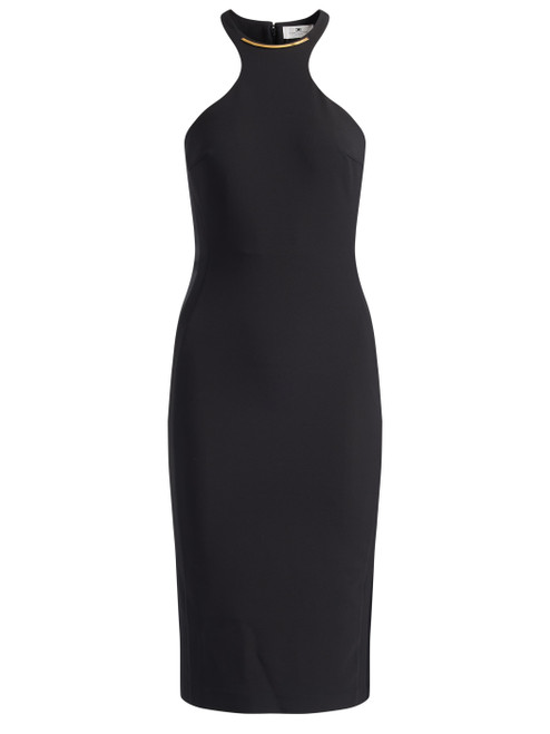 Vestido Elisabetta Franchi crepé negro