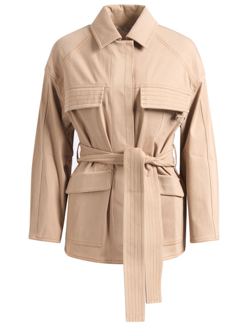 Giacca Max Mara MM Mmlwest in cotone beige