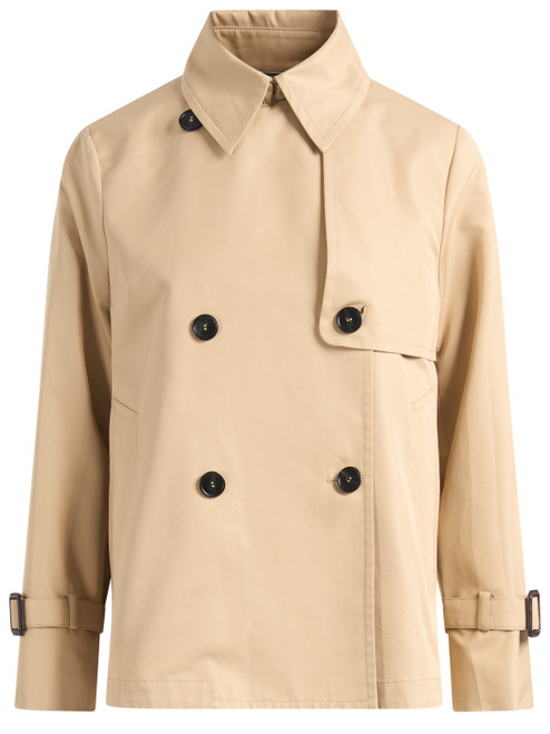 Trenchcoat Weekend Max Mara aus beigem Gabardine